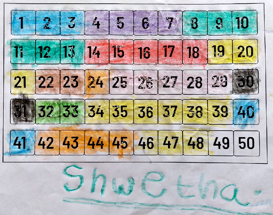 50 grid roll and race worksheet