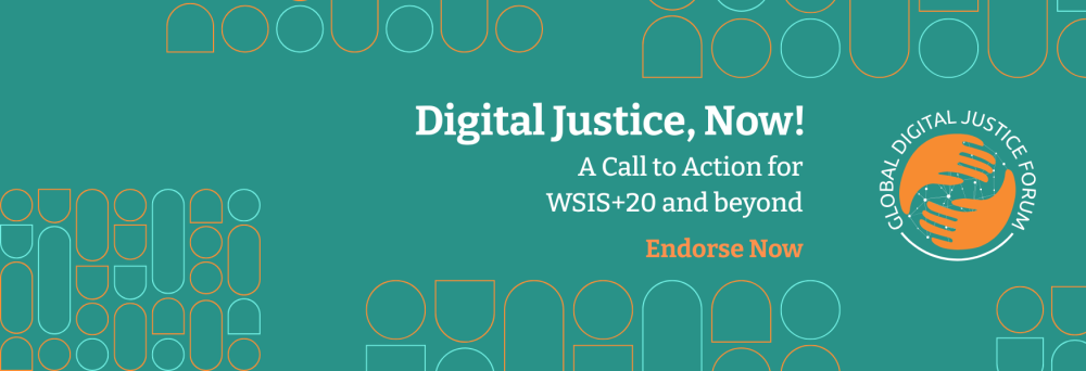 Digital Justice, Now!