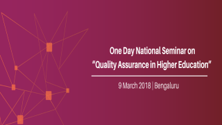 One Day National Seminar on “Quality Assurance In Higher Education” 