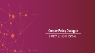 Gender Policy Dialogue | IIT Bombay 