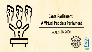 Janta Parliament: A Virtual People's Parliament 