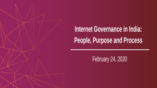 Internet Governance in India: People, Purpose and Process - A Conference by ICRIER and MEITY