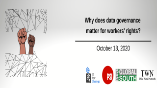 Why Does Data Governance Matter for Workers' Rights?