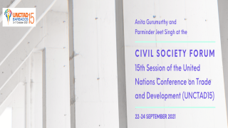 Civil Society Forum: 15th Session of the United Nations Conference on Trade and Development (UNCTAD15)