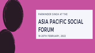 Asia Pacific Social Forum 2022