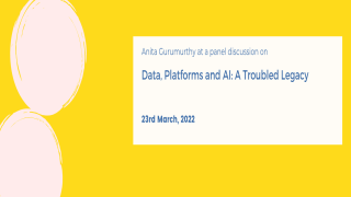 Data, Platforms and AI: A Troubled Legacy