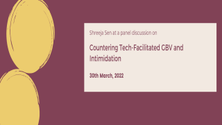 Countering Tech-Facilitated GBV and Intimidation