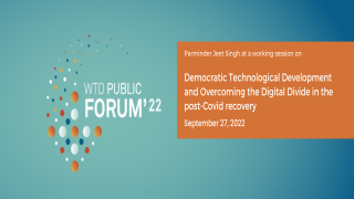 WTO Public Forum 2022