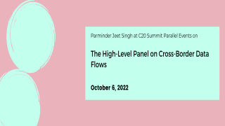 High-Level Panel on Cross-Border Data Flows