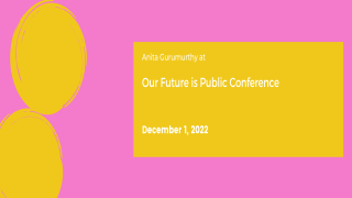 Our Future is Public Conference