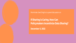 If Sharing is Caring, How Can Policymakers Incentivize Data Sharing?