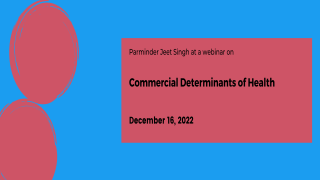 Commercial Determinants of Health