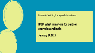 The Indo-Pacific Economic Framework (IPEF): What is in store for partner countries and India?