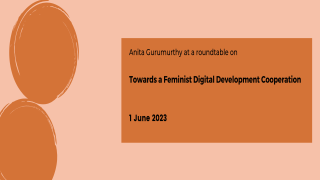 Towards a Feminist Digital Development Cooperation