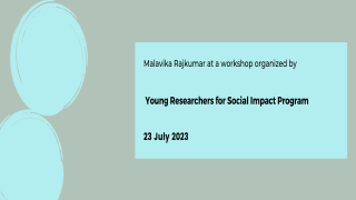  Young Researchers for Social Impact Program