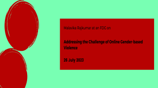 Addressing the Challenge of Online Gender-based Violence