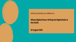 Whose Digital Future: Writing the Digital Rules in the Pacific