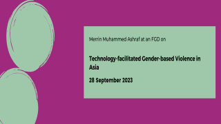 FGD on Technology-facilitated Gender-based Violence in Asia