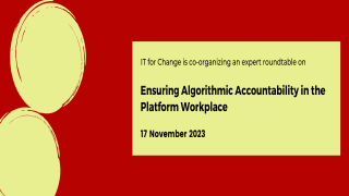 Ensuring Algorithmic Accountability in the Platform Workplace