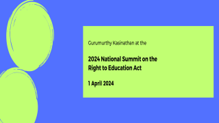 2024 National Summit on the Right to Education Act