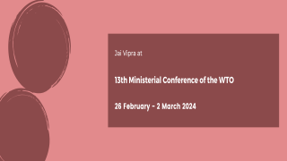 13th Ministerial Conference of the WTO
