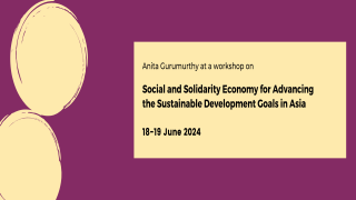 Social and Solidarity Economy for Advancing the Sustainable Development Goals in Asia