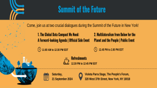 IT for Change at the Summit of the Future