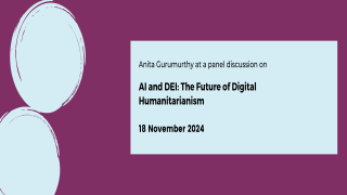 AI and DEI: The Future of Digital Humanitarianism