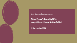 Global People’s Assembly 2024 | Inequalities and Leave No One Behind