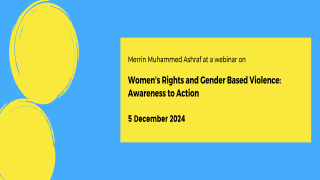 Women's Rights and Gender Based Violence: Awareness to Action