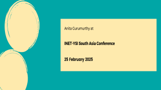 INET-YSI South Asia Conference