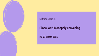 Global Anti-Monopoly Convening